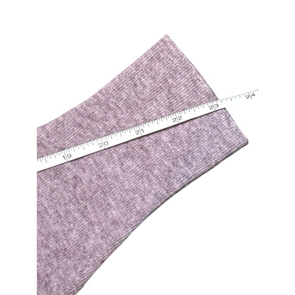 Vila Milano Women’s Purple Heathered Knit Dolman Sleeve Pullover Sweater Large - Picture 8 of 8